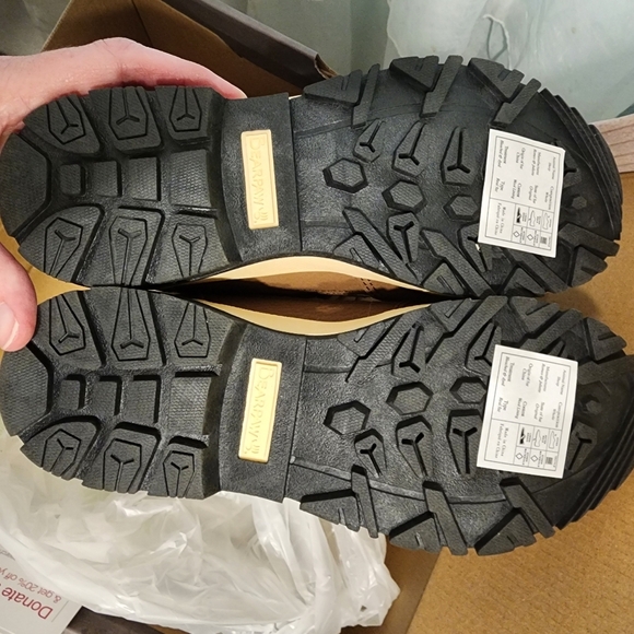 BearPaw Marina Waterproof Quilted Faux Fur Snow Boot in Hickory II, Size 6. NIB - Picture 6 of 14